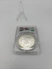 1997 American Silver Eagle 1 oz .999 Signed By CAC President CAC MS 69