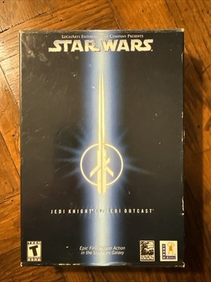 Star Wars Jedi Knight II: Jedi Outcast (PC Game) PC CD-ROM Video Game