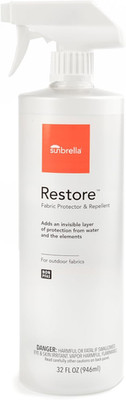 Restore Fabric Protector | Water-Repellent Spray for Outdoor Fabrics | Easy Use,