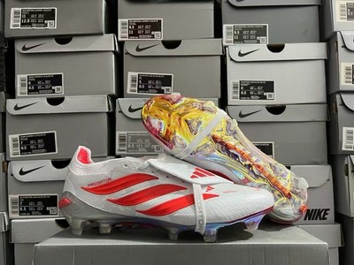 adidas Predator Accuracy Elites White FG/FT | Size 10