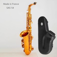 SAS 54 Eb Alto Saxophone,Rose Gold Finish Professional Instrument W/Case