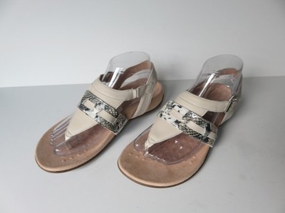 NEW! Vionic Womens Lupe Boa Sandals T Strap 7.5 Thong Arch Support Slingback