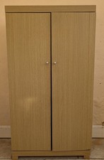 Next Media Storage Unit - Oak Wood Effect Finish