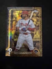 2025 Topps Gilded Collection #196 Kyle Schwarber #/99
