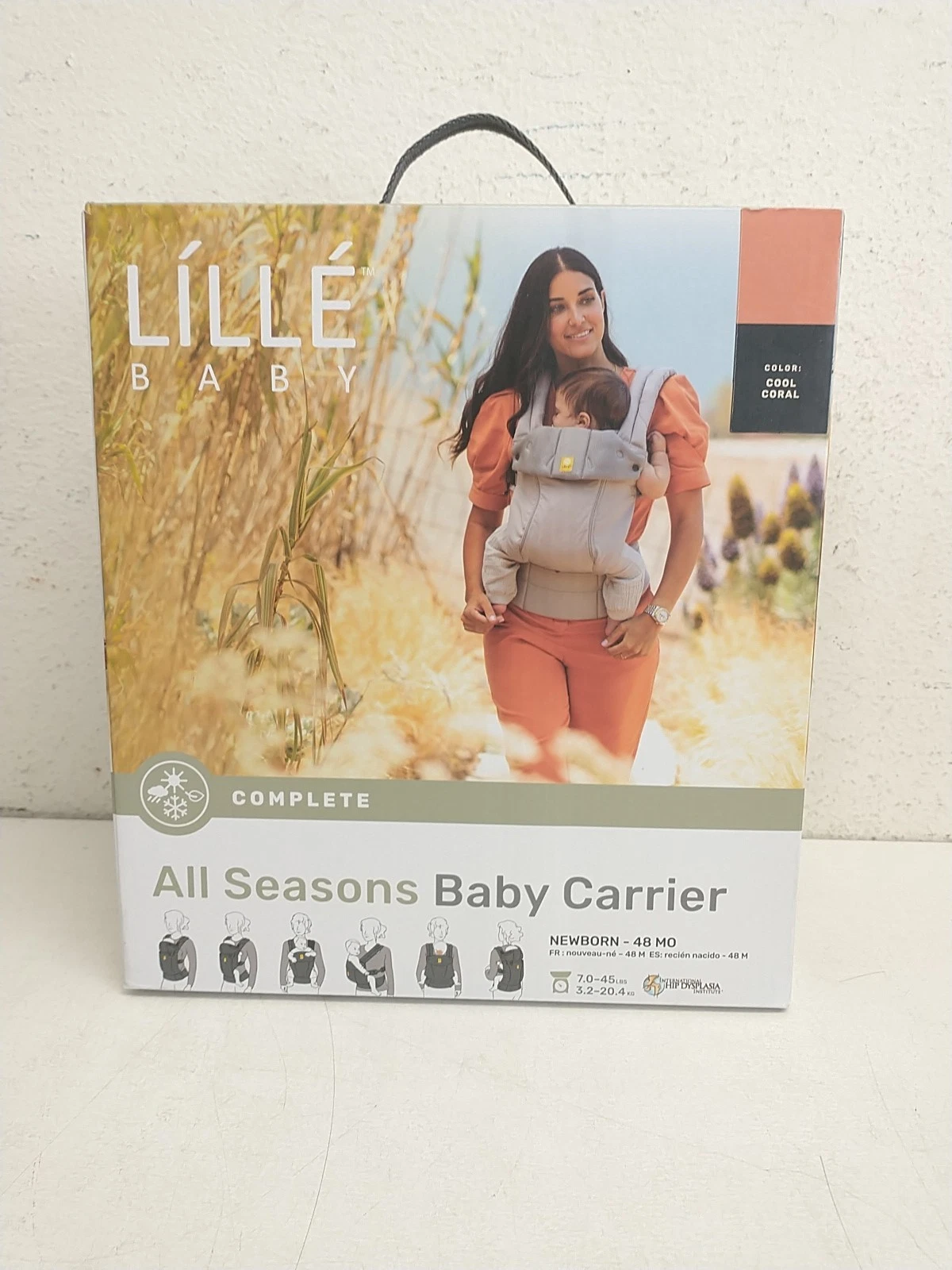 LÍLLÉbaby Complete All Seasons Six-Position 360° Baby and Child Carrier (Coral)