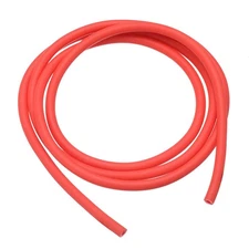 Natural Latex Rubber Tube 1.7mm ID 4.5mm OD 3.3ft Red