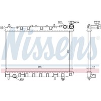 KüHler WasserküHler Passend FüR Nissan 100 NX Sunny III Hatchback B13 N14 Y10