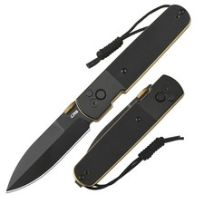 CJRB Locust Folding Knife, 3.15'' AR-RPM9 Steel Blade Pocket Knife with Black...