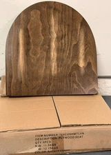 5 Lancaster Antique Copper Vintage Wood Seats for Metal Frame Chair 164CUSHMTLVN