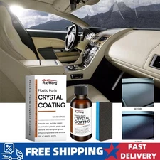 Car Plastic Plating Ref*rbishing Agent,Crystal Coating for Car Plastic