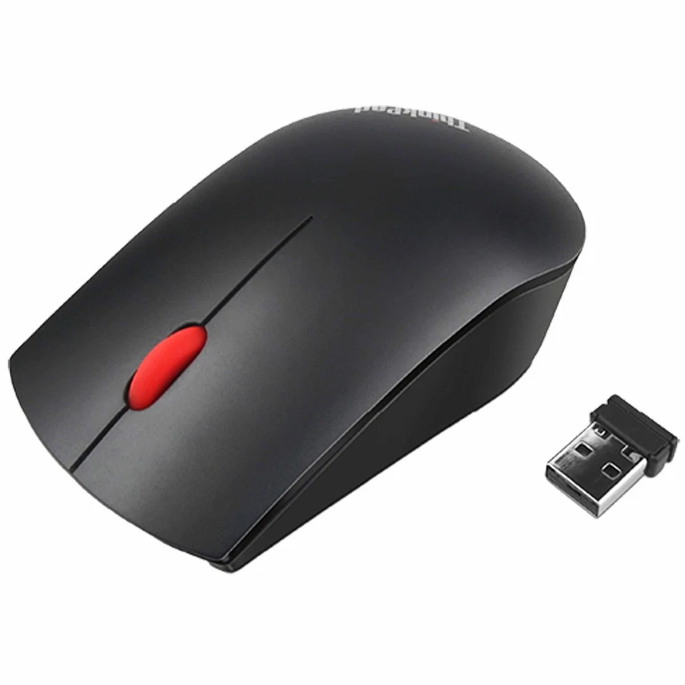Lenovo Essential Wireless Mouse Without Wires Morfkho 4x30m56887_ - Image 2 of 4