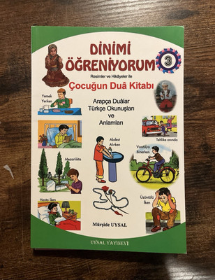 Uysal Yayınevi Dinimi Öğreniyorum 1-2-3 Kinderbuch Islam İman Duâ TR/AR