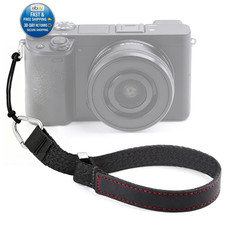 Camera Wrist Strap, Leather Hand Straps for Standard, Black