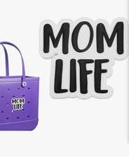 Mom life Charms for Bogg Bag Accessories,PVC Bogg Bits Charms. AS
