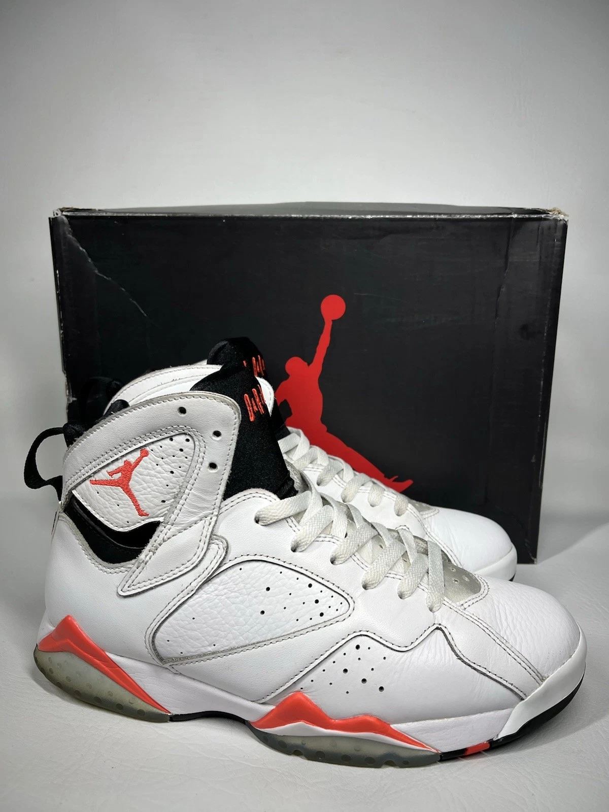 Air Jordan 7 Retro Scarpe Uomo Bianco Infrarossi CU9307 160 Uomo Taglia 8 5 CON SCATOLA