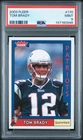 2003 FLEER #170 TOM BRADY PSA 9