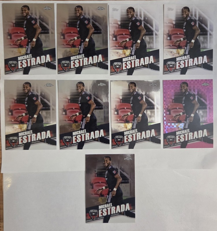 Michael Estrada 9-Card Lot