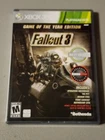 Fallout 3 - Game of the Year Edition Gamestop (Microsoft Xbox 360, 2009) CIB