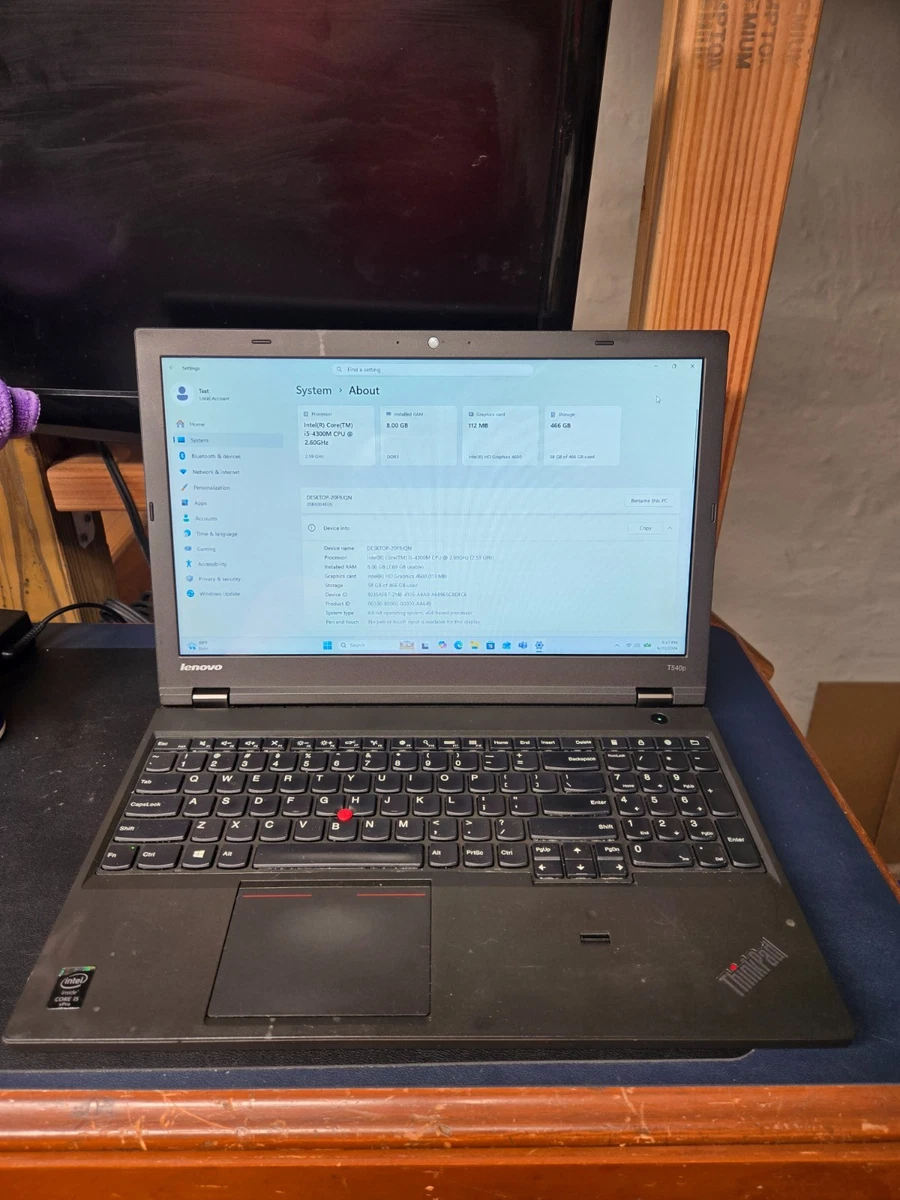 Lenovo Thinkpad T540p PC Laptops & Netbooks for Sale | Shop New