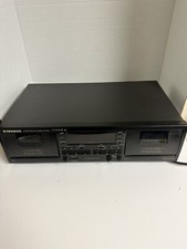 Pioneer Stereo Double Cassette Deck CT-W404R Recorder Player TESTED Working
