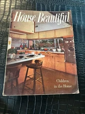 October 1951 HOUSE BEAUTIFUL Magazine- RETRO ADS -MID CENTURY MODERN - MCM
