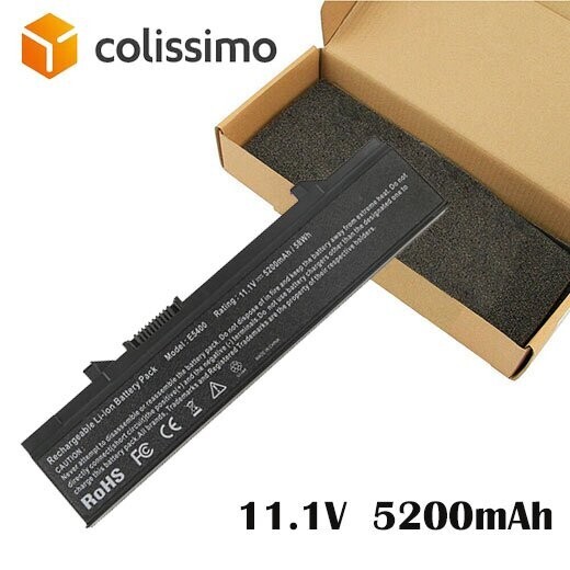 Batterie PC Dell Latitude E5410 E5500 KM742 RM668 accumulateur de rechange lithium-ion