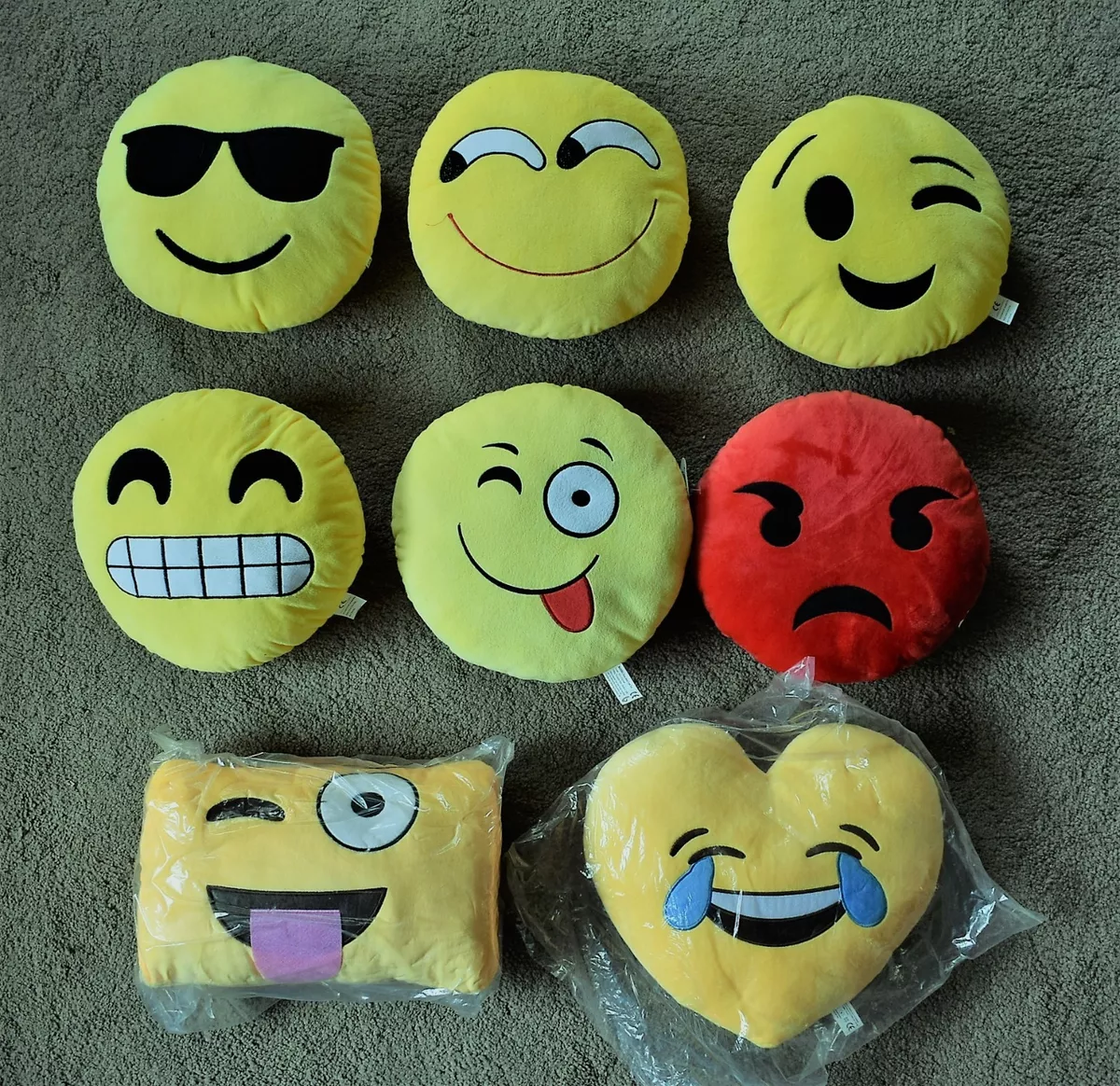 Cool emoji clearance pillow