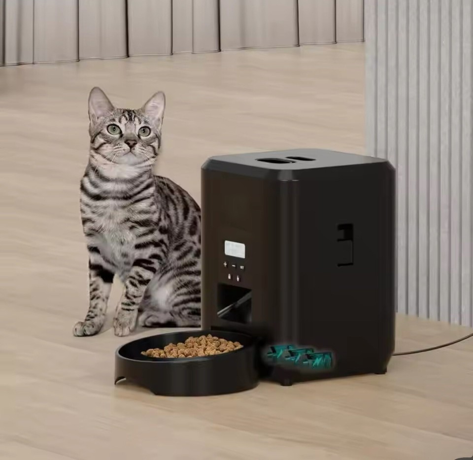 Automatic Pet Feeder Smart 6L Cat Dog Food Dispenser Remote Control APP