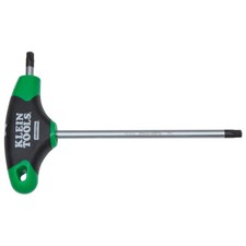 Klein Tools JTH6T27 T27 Torx&reg; Hex Key with Journeyman T-Handle, 6-Inch