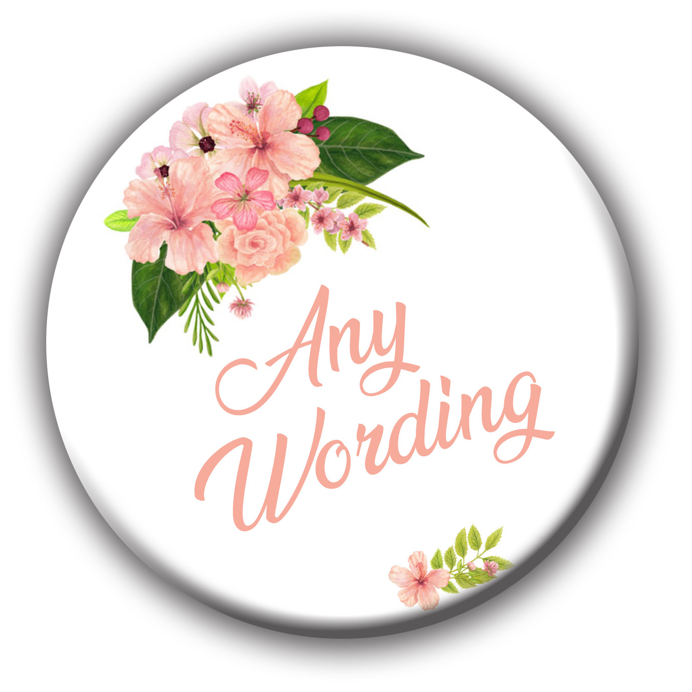 Spring Top Bottom Hen, Birthday, Teacher, Badge, Magnet, Mirror Gift 5for4 BB420
