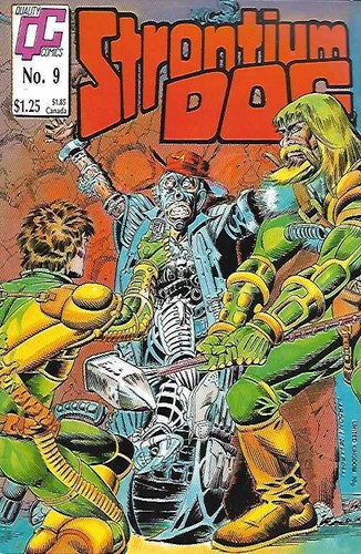 QUALITY COMICS - STRONTIUM DOG #9 - Picture 1 of 1