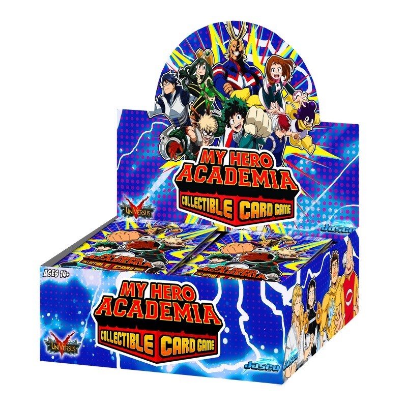 NEW Jasco My Hero Academia CCG Booster Box (1st Edition) 24 Packs