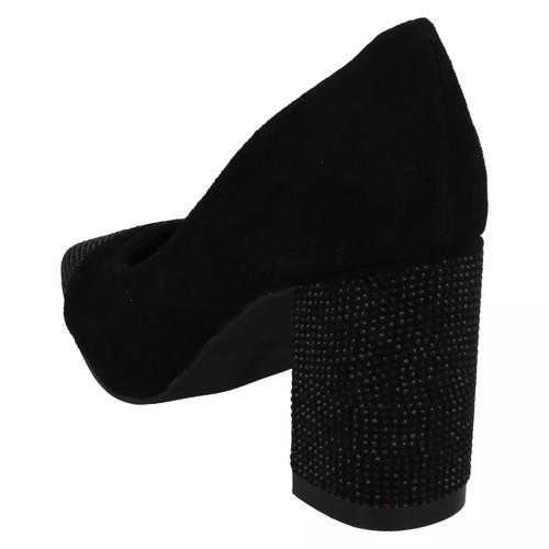 Zapato de noche de tacón bloque para dama F9R0138 precio de venta £28.99 - Imagen 4 de 17