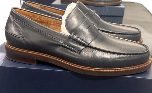 Men’s Penny Loafer Cole Haan Pinch Prep - BLUE LEATHER/ NAVY BLAZER - Picture 2 of 8