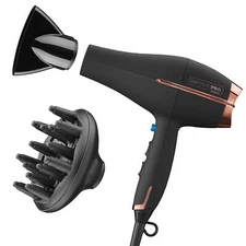 INFINITIPRO BY Hair Dryer with Diffuser | AC Motor Pro Hair Dryer with Cerami...
