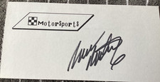 MARK MARTIN Personally Autographed Signed NASCAR Card RACING FreeShip