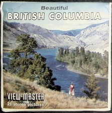 Beautiful British Columbia Canada 3d View-Master 3 Reel Packet NEW SEALED