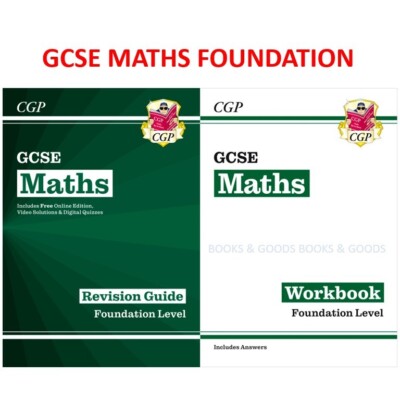 GCSE Maths Revision Guide and Workbook with Answer Foundation Key Stage 4 CGP