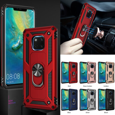 For Huawei Mate 20 Pro Mate 20 20 X Shockproof Magnet Ring Stand Case Cover
