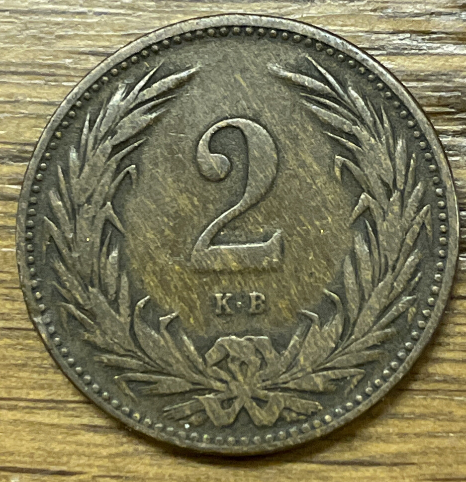 1893 HUNGARY 2 FILLER | eBay
