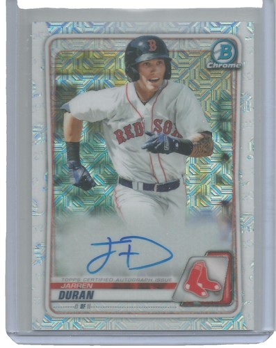 2022 Bowman Sterling J.D Martinez Autograph card #35/99