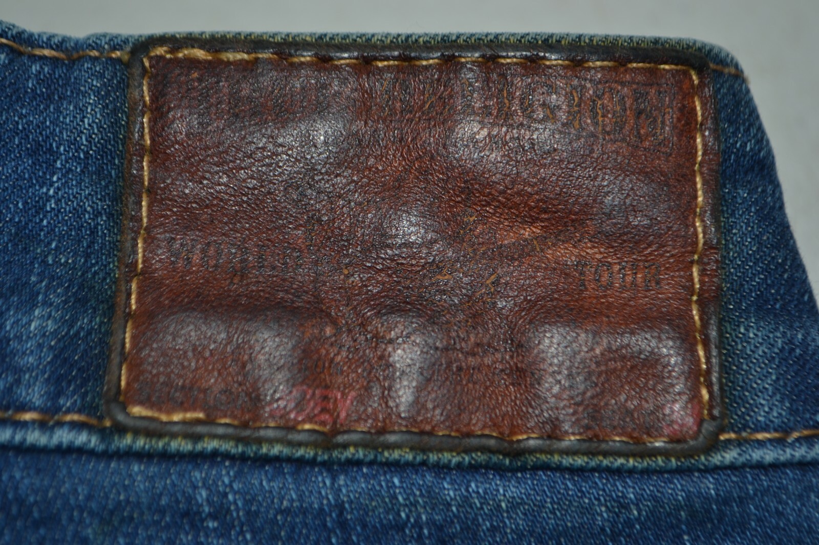 True Religion Women's Joey Flap Pocket Blue Denim Jeans Sz 26x31 thumbnail 3