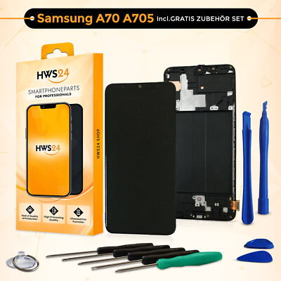 Display für Samsung Galaxy A70 A705F Touch Screen Bildschirm Vormontiert NEU