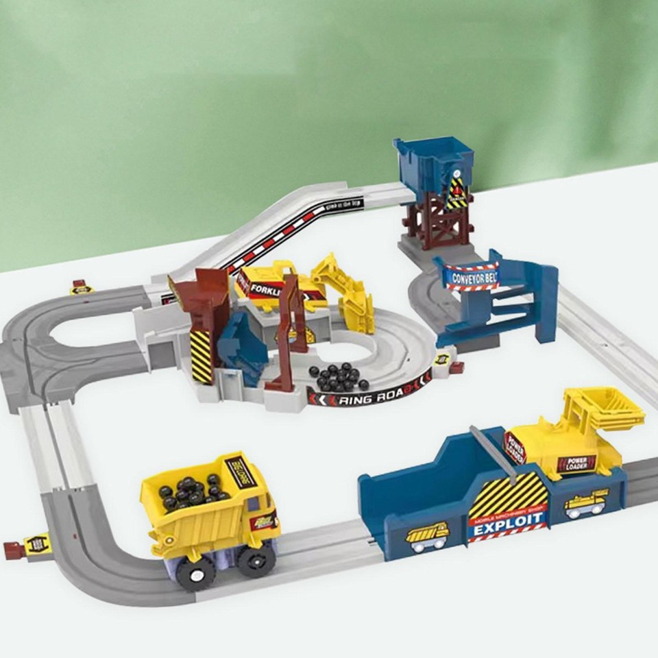 Small Train Electric Construction Race Vehicles Construction Race ...