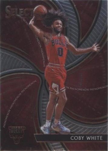 COBY WHITE 2019 Select #48 RED Wave PRIZM Rookie BULLS RC PSA 9