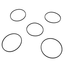 New 5pcs Belts For SONY TC-WE305 TCWE305 Dual Deck Cassette Player