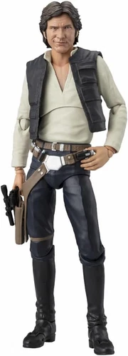 BANDAI S.H.Figuarts Episodio 4 Han Solo -Ver Clásica.-(STAR WARS: Una Nueva Esperanza)