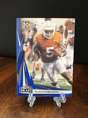 2023 Leaf Draft - V2 Blue #B2-6 Bijan Robinson (RC)