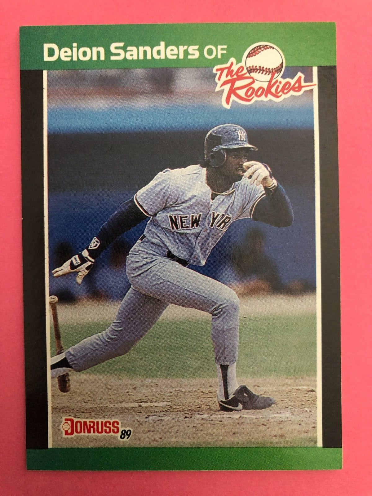 1989 Score Donruss The Rookies Deion Sanders Rookie RC #6