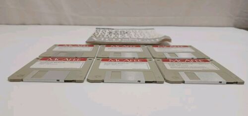McAfee VirusScan For Windows 95, NT, 3.1x, DOS 3.5" Floppy Disks - (6 Disks) - Picture 6 of 9
